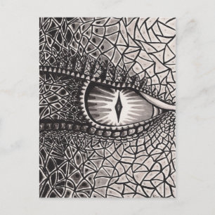 Het oog van het Dragon-briefkaart Briefkaart