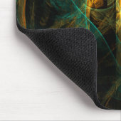 Het oog van het Oerwoud Abstracte Art Mousepad Muismat (Hoek)