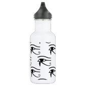 Het oog van het paardenpatroon waterfles (Rechts)