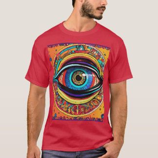 Het oog van het schepsel dat niet knippert t-shirt