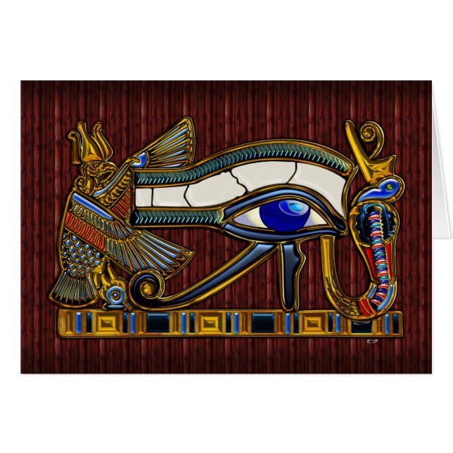 Het oog van Horus (Voorkant Horizontaal)