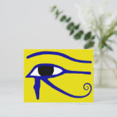 Het oog van Horus Briefkaart (Staand voorkant)