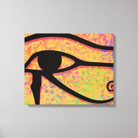 Het oog van Horus Canvas Afdruk (Voorkant)