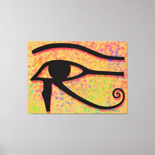 Het oog van Horus Canvas Afdruk