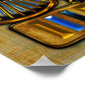 Het oog van Horus Poster (Hoek)