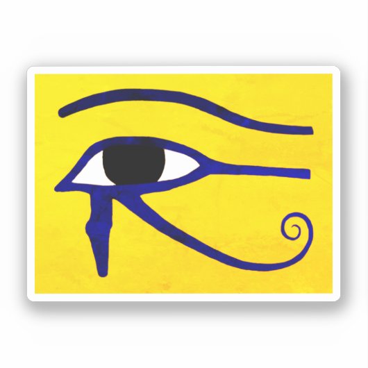 Het oog van Horus Sticker (Voorkant)