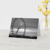 Het Oog van Londen Kaart (Gele Bloem)