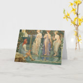 Het oordeel van Parijs | Walter Crane Kaart (Gele Bloem)