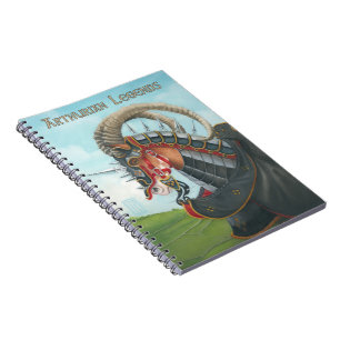 Het oorlogspaard van Sir Gawain Gringolet Notitieboek