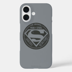 Het oorspronkelijke Man van staal iPhone 16 Hoesje
