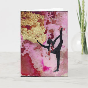 Het oorspronkelijke Wenskaart van het Meisje van Kaart