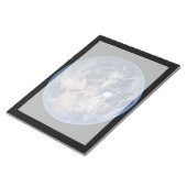 Het oostelijk halfrond op planeet Aarde. Notitieblok (Schuin)