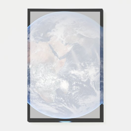 Het oostelijk halfrond op planeet Aarde. Post-it® Notes (Voorkant)