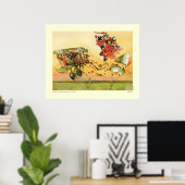 Het op een vleugel en een gebed zetten poster (Thuiskantoor)