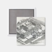 Het op te richten Union Workhouse Magneet (Voorkant / Achterkant)