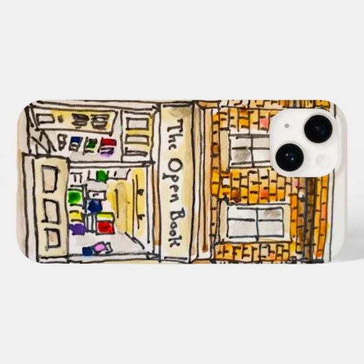 Het open boek Case-Mate iPhone case (Achterkant (horizontaal))