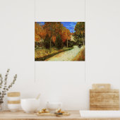 Het openbare park in Arles door Vincent van Gogh Poster (Keuken)