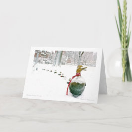 Het Openbare tuin-Park van Boston: Maak Zaal voor Feestdagen Kaart