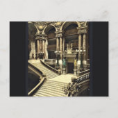 Het Opera House, de grote trap, Parijs, Frankrijk Briefkaart (Voorkant)