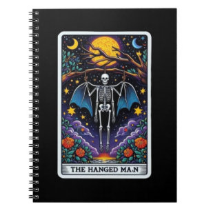 Het opgehangen Man Tarot Kaart Notitieboek Collect