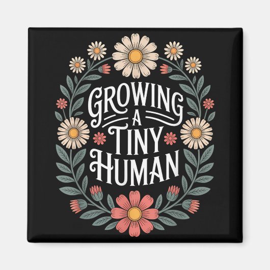 Het opgroeien van een kleine mens Nieuwe Moeder Va Magneet (Voorkant)