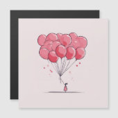 Het opheffen van Ballonnen Schattigee Valentijnsda (Voorkant / Achterkant)