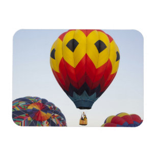 Het oplaten van hete luchtballonnen magneet