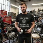 Het oplossen van de problemen van het leven - Funn T-shirt