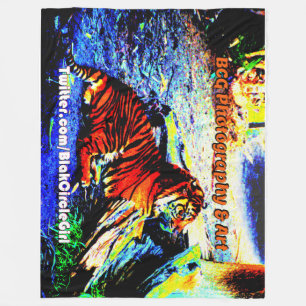 Het opnieuw instellen van Tiger Bright Special Edi Fleece Deken