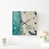 Het opnieuw plaatsen van de Klok van de Beach (Huis)