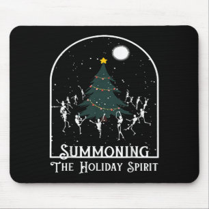Het oproepen van de Holiday Srit Skeleton Dancing  Muismat