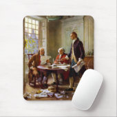 Het opstellen van de onafhankelijkheidsverklaring muismat (Met muis)