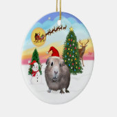 Het opstijgen - Guinee Pig #2 Keramisch Ornament (Rechts)