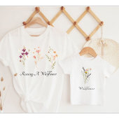 Het opvoeden van een Wildflower en Wildflower T-shirt