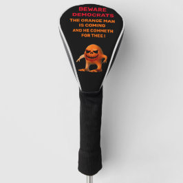 Het ORANJE MAN Golfheadcover