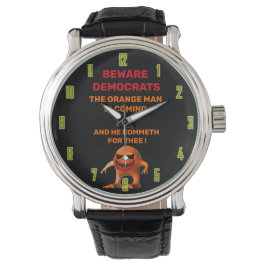 Het ORANJE MAN Horloge