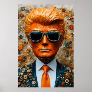 Het Oranje Man Poster