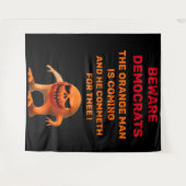 Het ORANJE MAN Wandkleed (Voorkant (horizontaal))