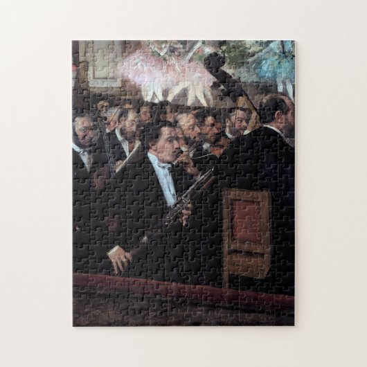Het Orchestra van de Opera, Edgar Degas Legpuzzel (Verticaal)