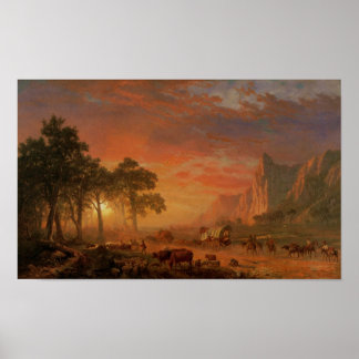 Het Oregon-spoor Poster