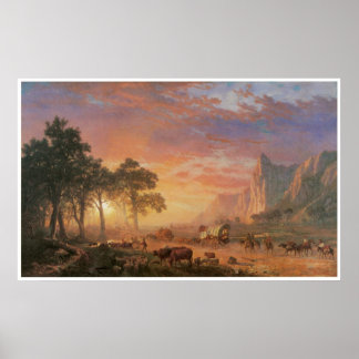 HET OREGON TRAIL POSTER