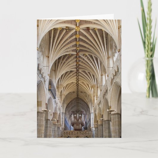 Het orgaan en het plafond van de Kathedraal van Kaart (Voorkant)