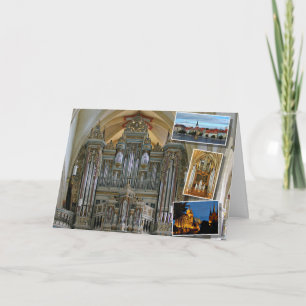 Het orgaan van de Kerk van Erfurt Prediger Kaart