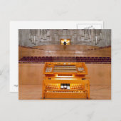Het orgaan van de pijp, Shanghai, China Briefkaart (Voorkant / Achterkant)