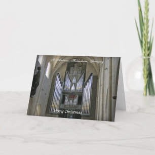 Het orgaanKerstkaart van Hildesheim Feestdagen Kaart