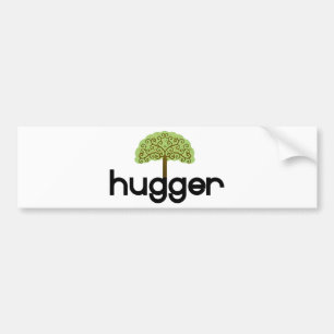Het originele ontwerp van de boom knuffelt! bumpersticker