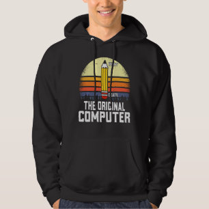 Het originele potlood Geek Nerd van de Computer Hoodie