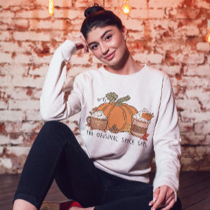Het originele Spice Girl Shirt, Herfst Vibes Trui