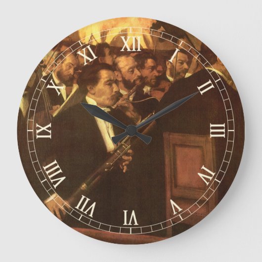 Het orkest van de opera van Edgar Degas Grote Klok (Voorkant)