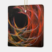 Het Ornament Cirkel Abstract Kunstvierkant breken (Links)